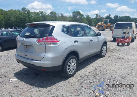 2016 Nissan Rogue S из США, поврежденный, VIN JN8AT2MVXGW139660